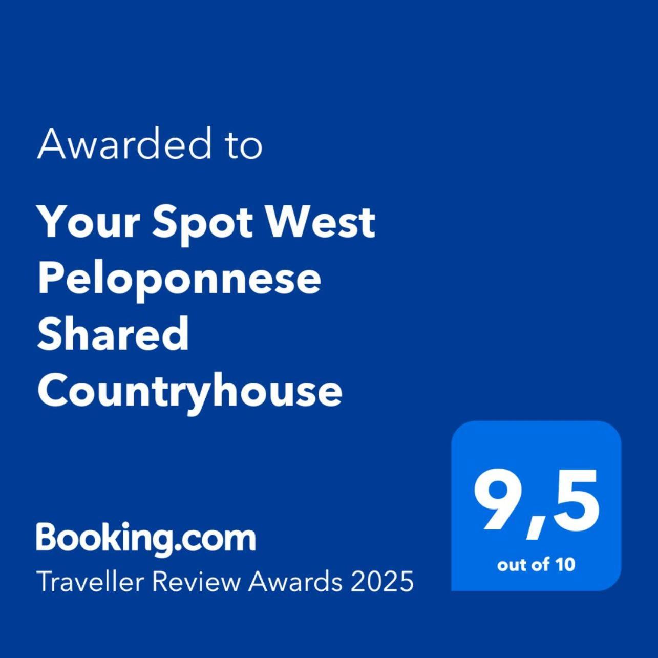 Your Spot West Peloponnese Shared Countryhouse Zacharo Exteriör bild